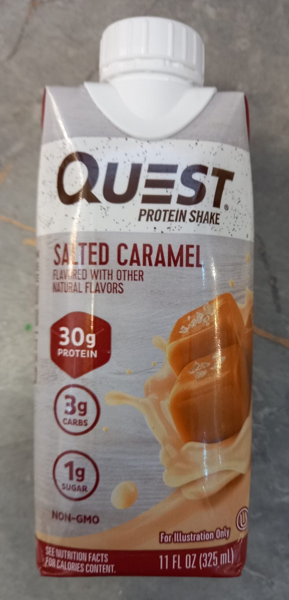 شيك بطعم الكراميل 30غرام بروتين