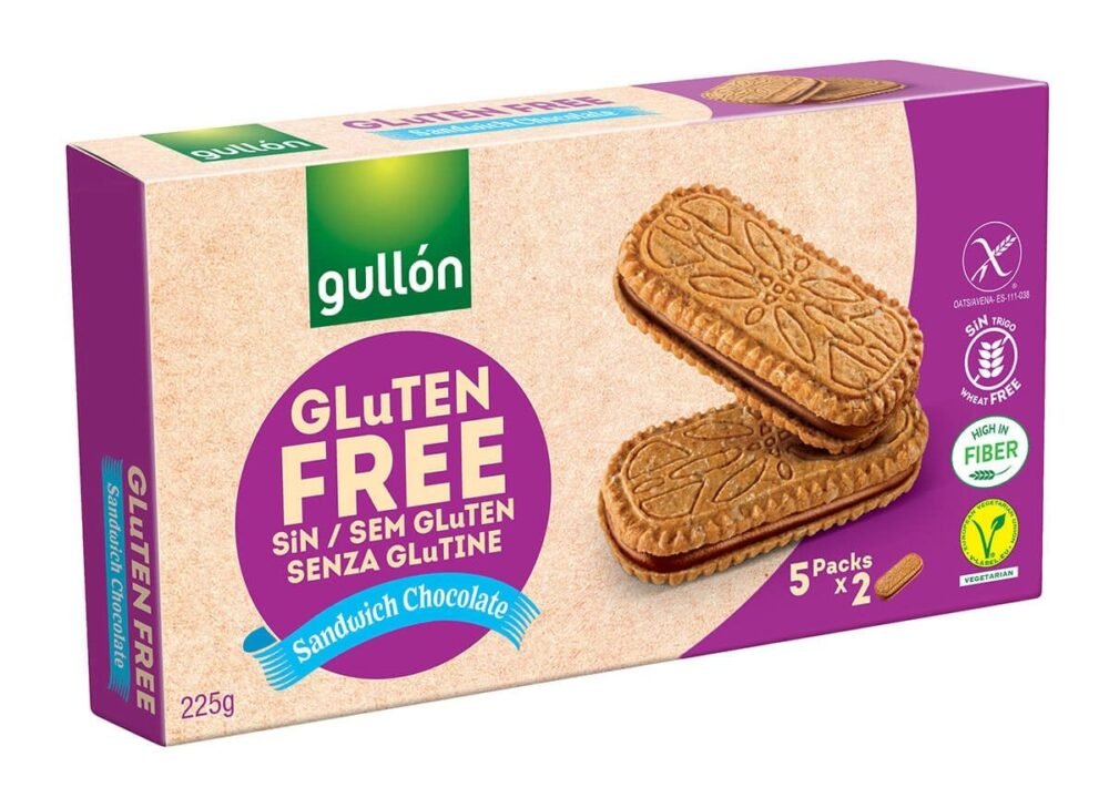 ساندويش شوكلاطه بدون جلوتين بدون سكر