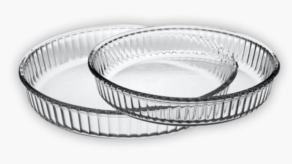 ⁦طقم 2 صواني بايركس من شركه نعمان⁩ - الصورة ⁦3⁩