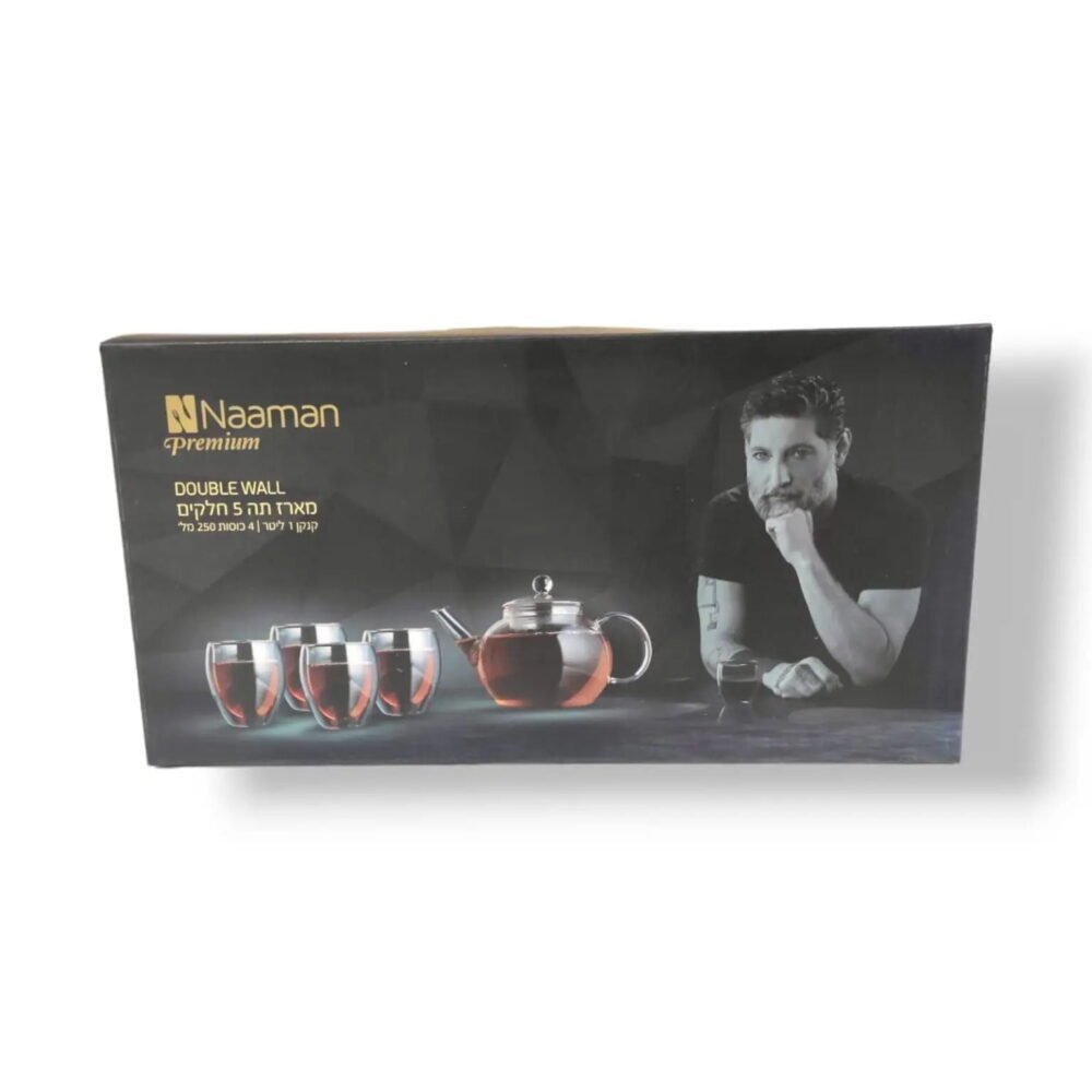 ⁦إبريق شاي و اربع كاسات من شركه نعمان⁩ - الصورة ⁦2⁩