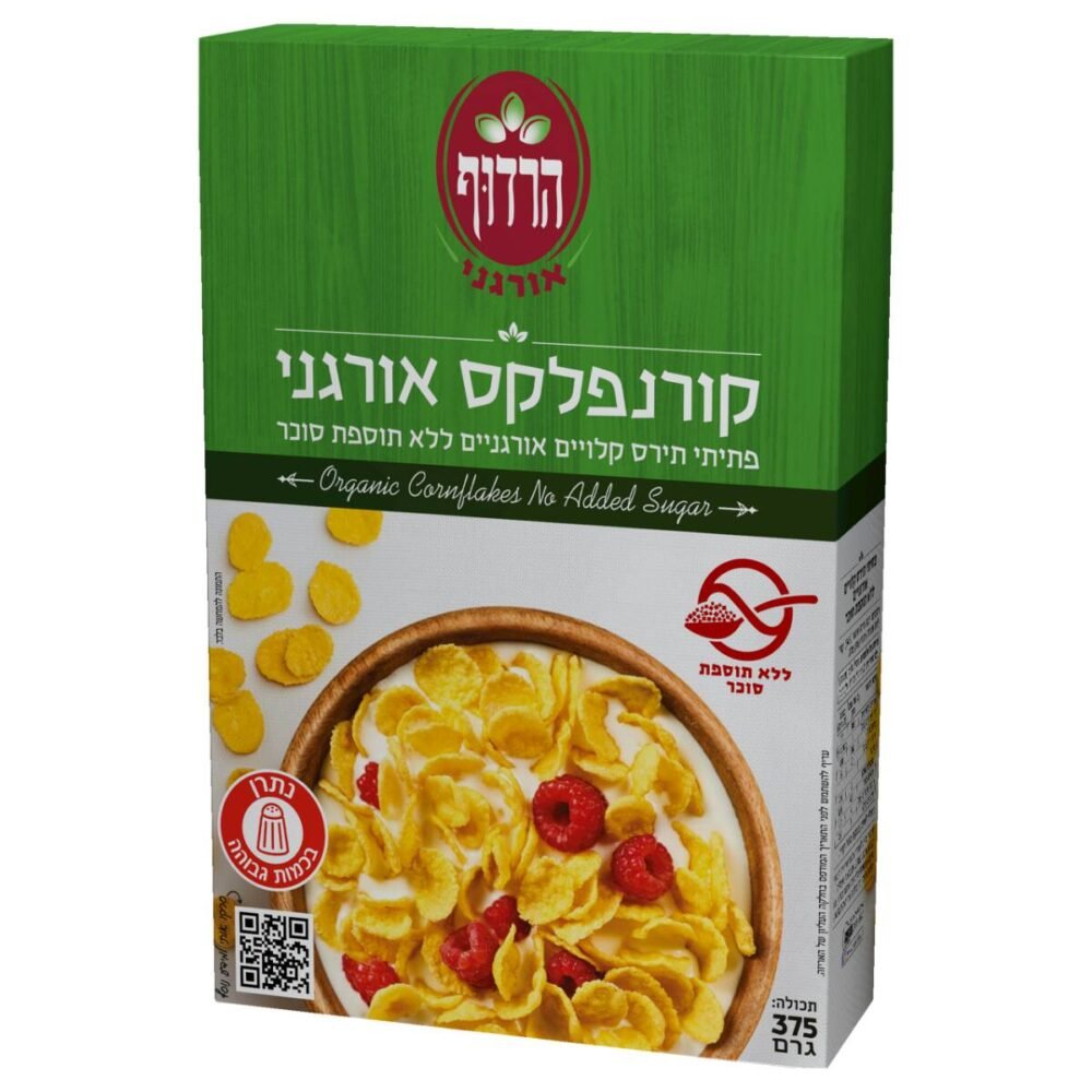 كورنفلكس عضوي بدون سكر